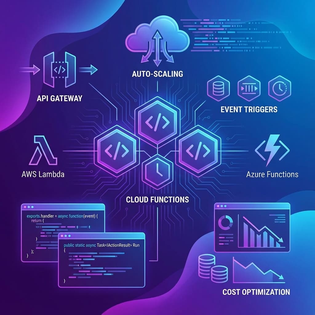 Serverless en 2026: Cuándo Usar AWS Lambda, Vercel Functions o Cloudflare Workers