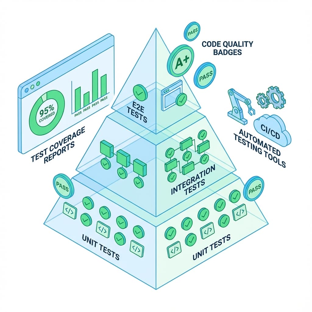 Testing en 2026: Unit, Integration, E2E y Visual Regression